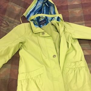 MacIntosh-New England lime green breaker jacket